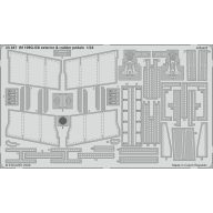   Eduard Bf 109G-5/6 exterior & rudder pedals for Airfix 1:24 (23047)