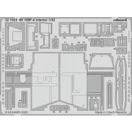   Eduard Accessory Bf 109F-4 HOBBY 2000 / HASEGAWA 1:32 (321023)
