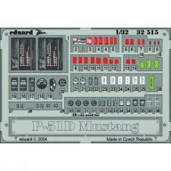 Eduard Accessory P-51D Mustang placards 1:32 (32515)