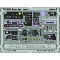   Eduard Accessory F-4D Phantom II interior für Tamiya Bausatz 1:32 (32545)