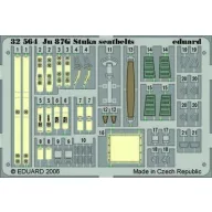   Eduard Accessory Ju 87G Stuka  seatbelts für Hasegawa Bausatz 1:32 (32564)