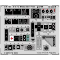   Eduard Accessory B-17G front interior S.A. for HK Models 1:32 (32775)