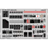 Eduard Accessory B-17 placards for HK Models 1:32 (32790)