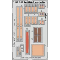   Eduard Accessory Ju 87G-2 seatbelts for Trumpeter 1:32 (32848)