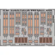   Eduard Accessory Seatbelts Luftwaffe WWII fighters STEEL 1:32 (32867)
