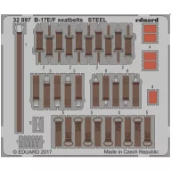   Eduard Accessory B-17E/F seatbelts STEEL for HKM 1:32 (32897)