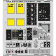   Eduard Accessory B-17E/F radio compartment for HKM 1:32 (32904)