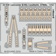   Eduard Accessory Lancaster B Mk.I seatbelts STEEL f.HKM 1:32 (32939)