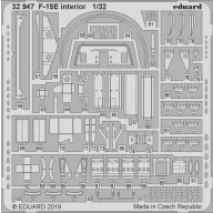 Eduard Accessory F-15E interior for Tamiya 1:32 (32947)