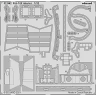 Eduard Accessory F/A-18F interior, for REVELL 1:32 (32992)