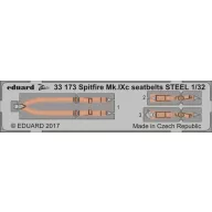   Eduard Accessory Spitfire Mk.IXc seatbelts STEEL f.Revell 1:32 (33173)