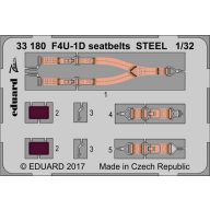   Eduard Accessory F4U-1D seatbelts STEEL for Tamiya 1:32 (33180)