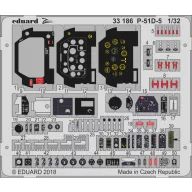 Eduard Accessory P-51D-5 for Revell 1:32 (33186)