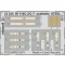 Eduard Accessory Bf 110C-2/C-7 seatbelts STEEL for Revell 1:32 (33225)