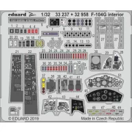 Eduard Accessory F-104G interior for Italeri 1:32 (33237)