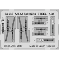   Eduard Accessory AH-1Z seatbelts STEEL for Academy 1:32 (33243)