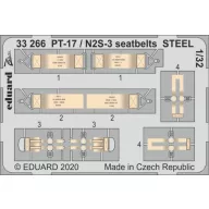   Eduard Accessory PT-17 / N2S-3 seatbelts STEEL for ICM 1:32 (33266)