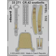 Eduard Accessory CR.42 seatbelts STEEL for ICM 1:32 (33271)