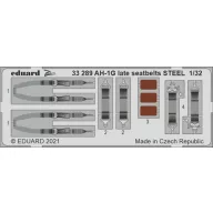   Eduard Accessory AH-1G late seatbelts STEEL for ICM 1:32 (33289)
