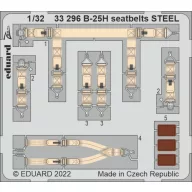 Eduard Accessory B-25H seatbelts STEEL for HKM 1:32 (33296)