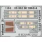 Eduard Accessory Bf 109G-6 seatbelts STEEL 1:35 (33332)
