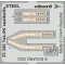 Eduard Accessory Yak-9K seatbelts STEEL for ICM 1:32 (33340)
