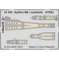  Eduard Accessory Spitfire Mk.I seatbelts STEEL 1/32 KOTARE 1:32 (33350)