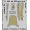 Eduard Accessory MC.202 seatbelts STEEL 1/32 ITALERI 1/32 (33360)