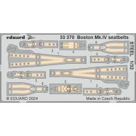   Eduard Accessory Boston Mk.IV seatbelts STEEL HKM 1:32 (33370)
