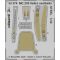 Eduard Accessory MC.205 Veltro seatbelts STEEL ITALERI 1:32 (33374)