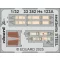 Eduard Accessory Hs 123A seatbelts STEEL 1/32 for ICM 1:32 (33382)