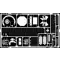 Eduard Accessory M-1A1 Abrams Fotoätzsatz 1:35 (35333)