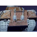 Eduard Accessory Zimmerit Panther Ausf.A Early für Dragon Bausatz 1:35 (35487)