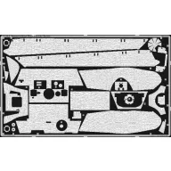   Eduard Accessory Zimmerit King Tiger Porsche turret 1:35 (35564)
