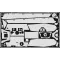 Eduard Accessory Zimmerit King Tiger Porsche turret 1:35 (35564)