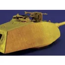 Eduard Accessory Zimmerit King Tiger Porsche turret 1:35 (35564)