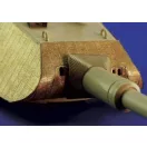Eduard Accessory Zimmerit King Tiger Porsche turret 1:35 (35564)