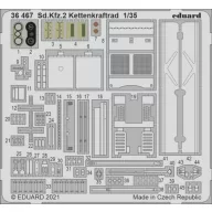   Eduard Accessory Sd.Kfz.2 Kettenkraftrad 1/35 for TAMIYA 1:35 (36467)