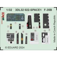 Eduard Accessory F-35B SPACE (3DL32022)