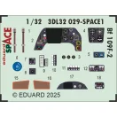 Eduard Accessory Bf 109F-2 SPACE HOBBY 2000 / HASEGAWA 1:32 (3DL32029)