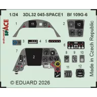 Eduard Accessory Bf 109G-6 SPACE for Airfix 1:24 (3DL32045)