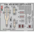 Eduard Accessory P-51D-5 SPACE 1/48 for ZVEZDA 1:48 (3DL48002)