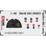   Eduard Accessory Spitfire Mk.I early SPACE 1/48 for EDUARD 1:48 (3DL48005)