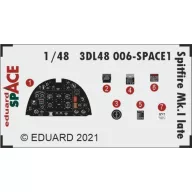   Eduard Accessory Spitfire Mk.I late SPACE 1/48 for EDUARD 1:48 (3DL48006)
