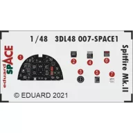   Eduard Accessory Spitfire Mk.II SPACE 1/48 for EDUARD 1:48 (3DL48007)