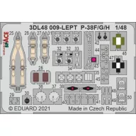 Eduard Accessory P-38F SPACE 1/48 for TAMIYA 1:48 (3DL48009)