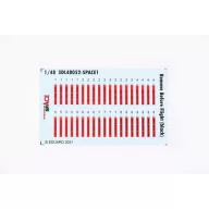   Eduard Accessory Remove Before Flight (black) SPACE 1:48 (3DL48052)