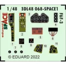 Eduard Accessory F6F-3 SPACE 1/48 1:48 (3DL48068)