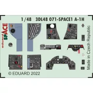 Eduard Accessory A-1H SPACE 1/48 1:48 (3DL48071)