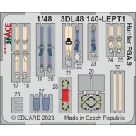   Eduard Accessory Hunter FGA.9 SPACE 1/48 AIRFIX 1/48 (3DL48140)